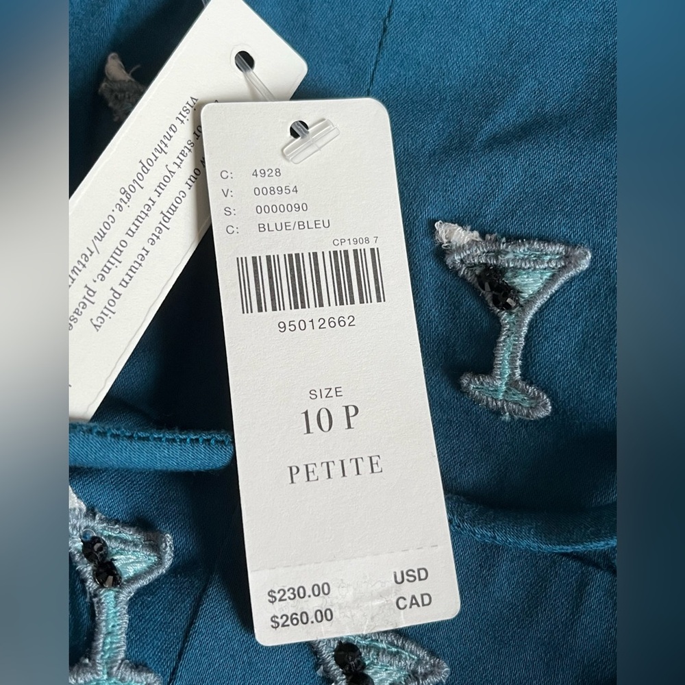 ANTHROPOLOGIE Maeve The Brynne 3D Mini Dress - Picture 13 of 14